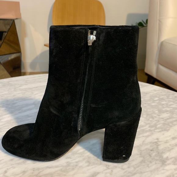 NEW Alexander Wang Suede Ankle Boots - Picture 3 of 7